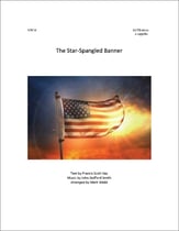 The Star-Spangled Banner SATB choral sheet music cover